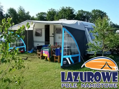 najwiksze pole namiotowe campingowe nad morzem noclegi namioty campingi nad morzem LAZUROWE Polska Batyk