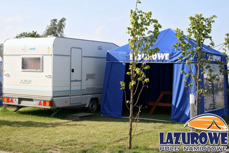 najwiksze pole namiotowe campingowe nad morzem noclegi namioty campingi nad morzem LAZUROWE Polska Batyk